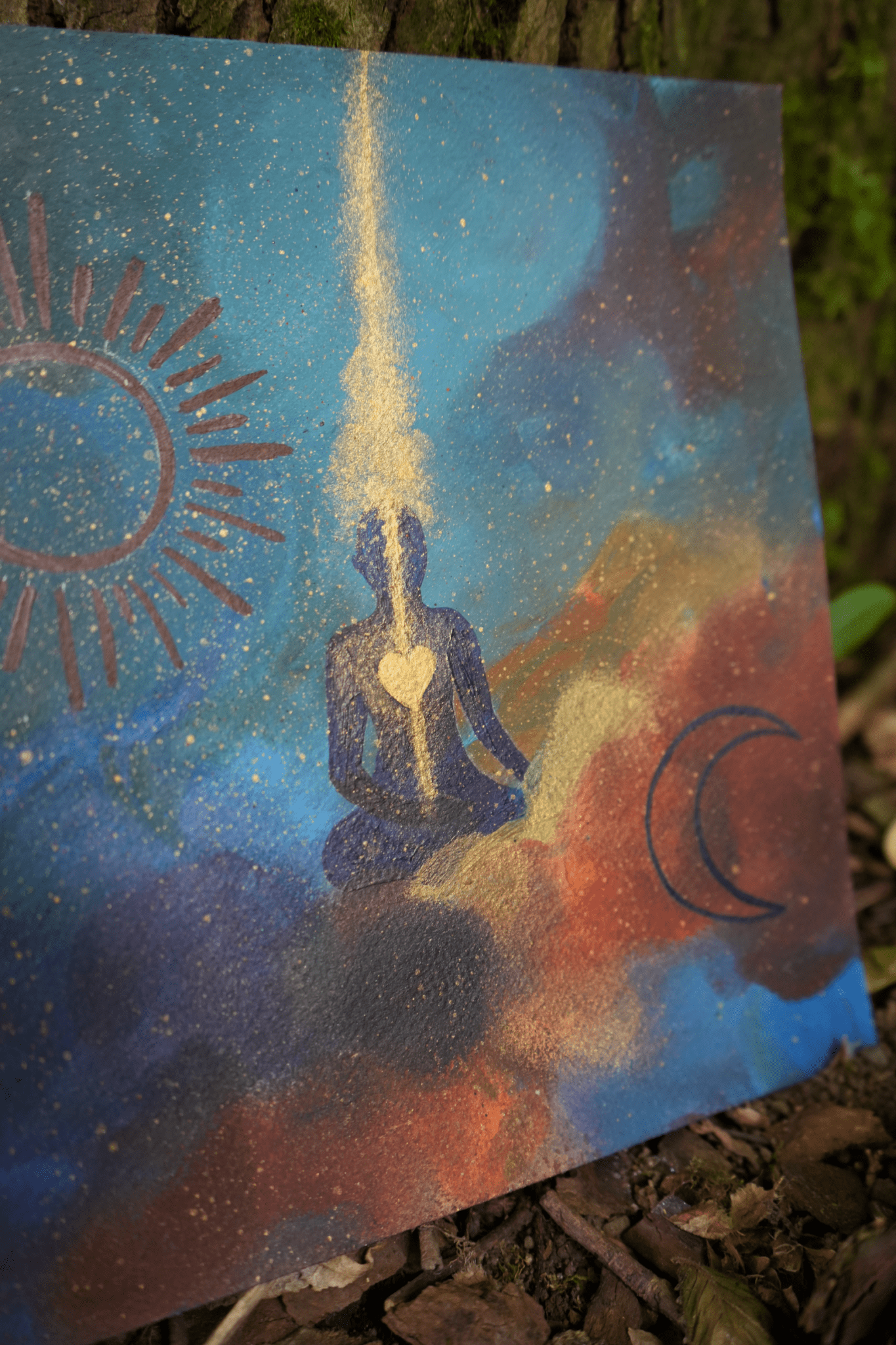 Spirit - Original Painting - Artmeanspeace