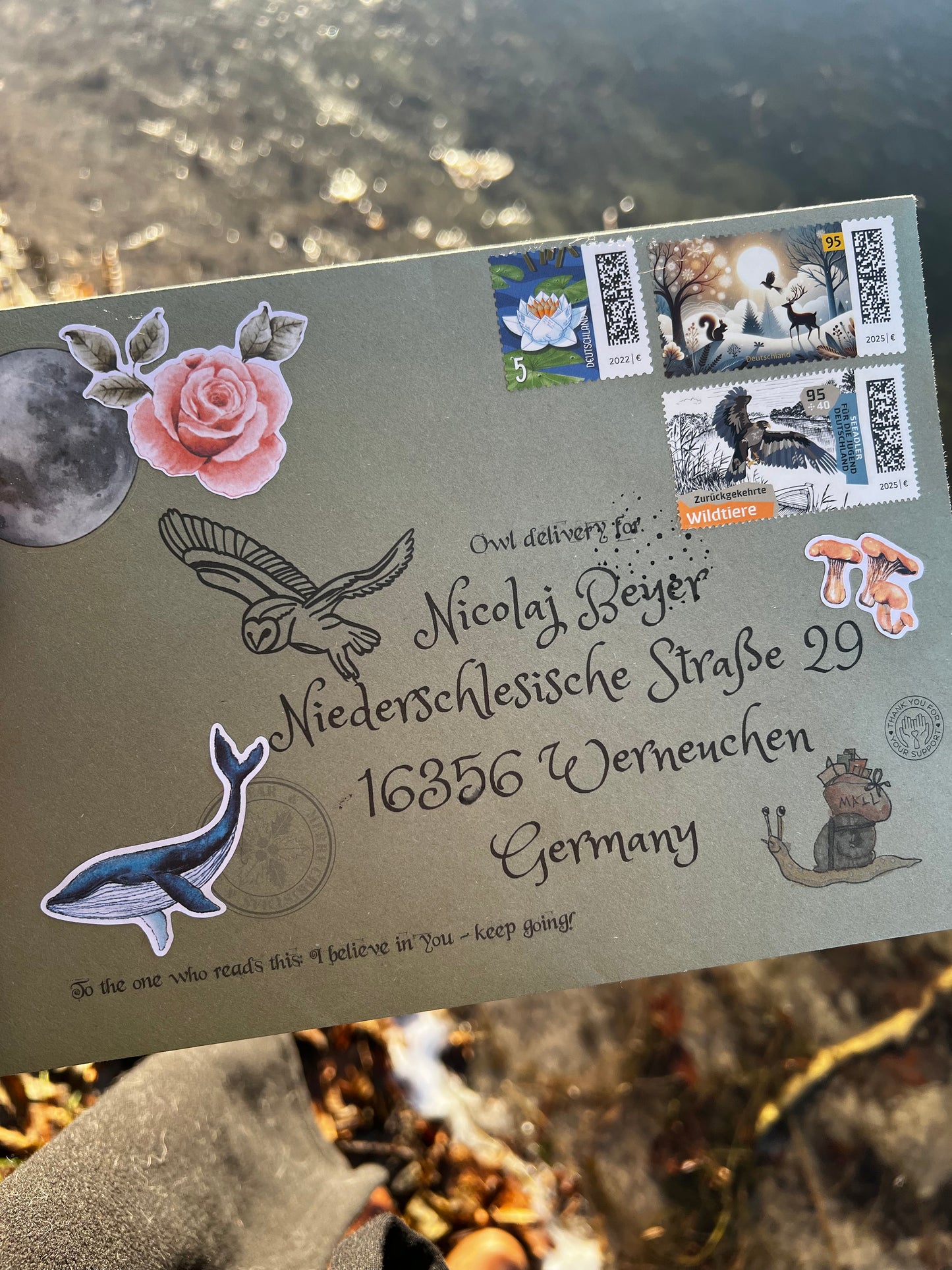 Past Edition: Mermaid - Owl Delivery - your monthly magical art letter