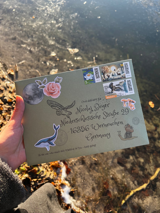 The Elder Owl - your monthly magical art letter