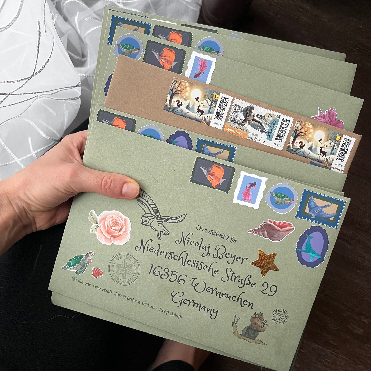 Owl Delivery - your monthly magical art letter