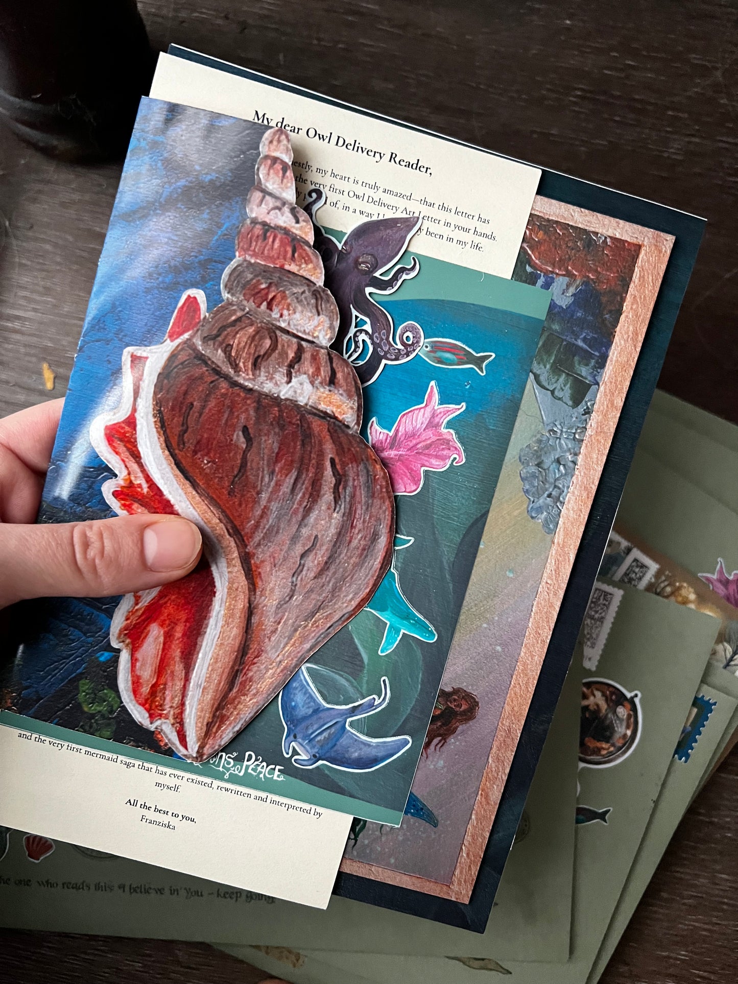 Owl Delivery - your monthly magical art letter