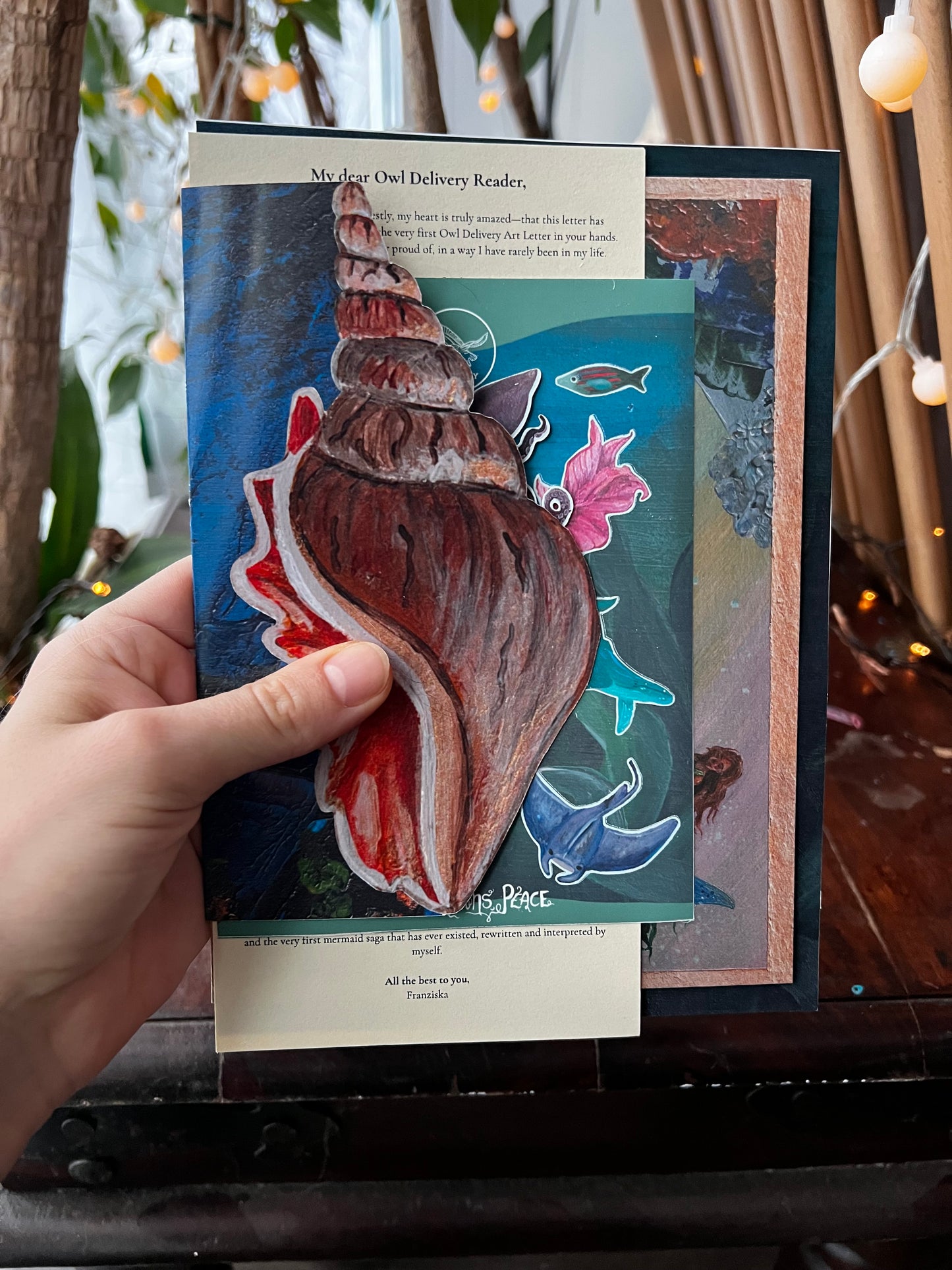 Owl Delivery - your monthly magical art letter