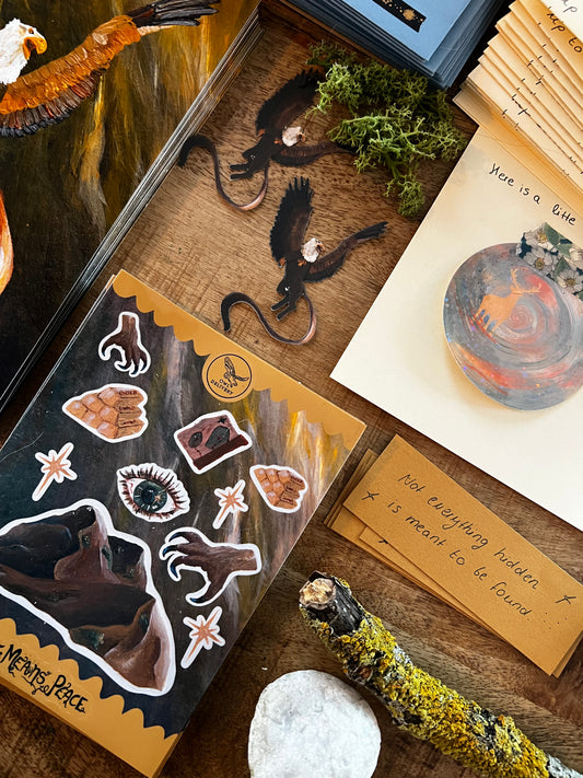 Past Edition: Griffin - Owl Delivery - your monthly magical art letter
