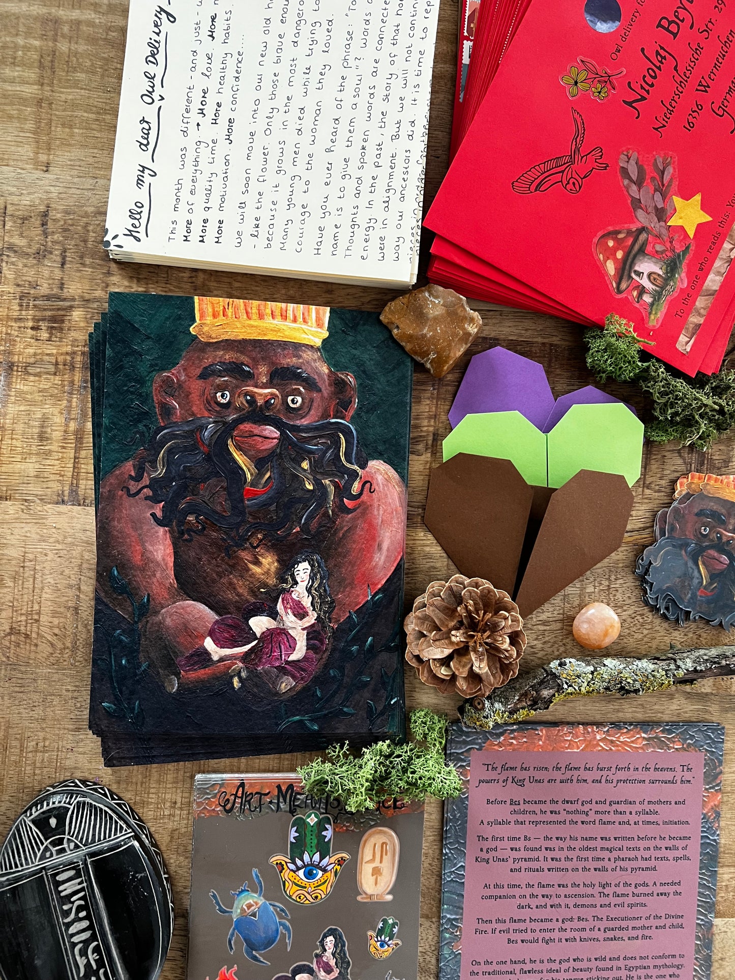 The Elder Owl - your monthly magical art letter