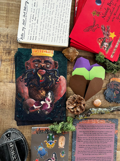 The Elder Owl - your monthly magical art letter
