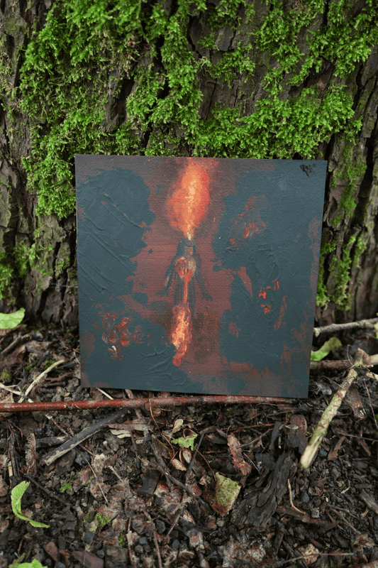 Anger - Original Painting - Artmeanspeace