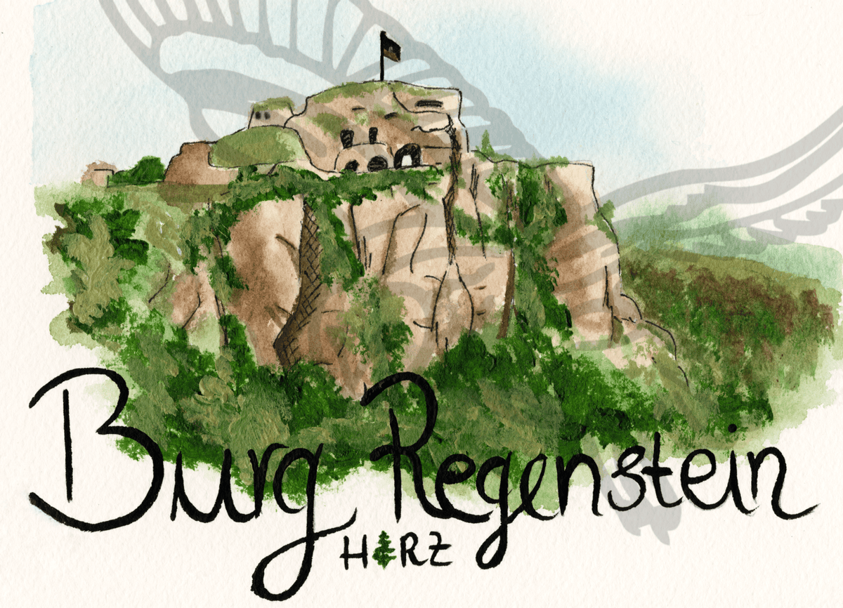 Castle Regenstein - Print - Artmeanspeace