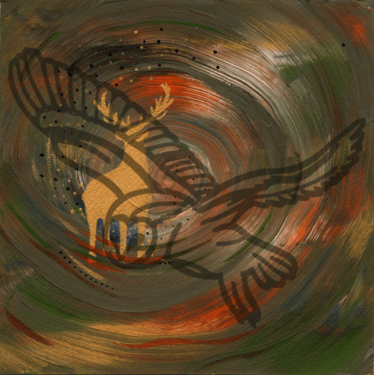 Clockwise Spiral - Print - Artmeanspeace