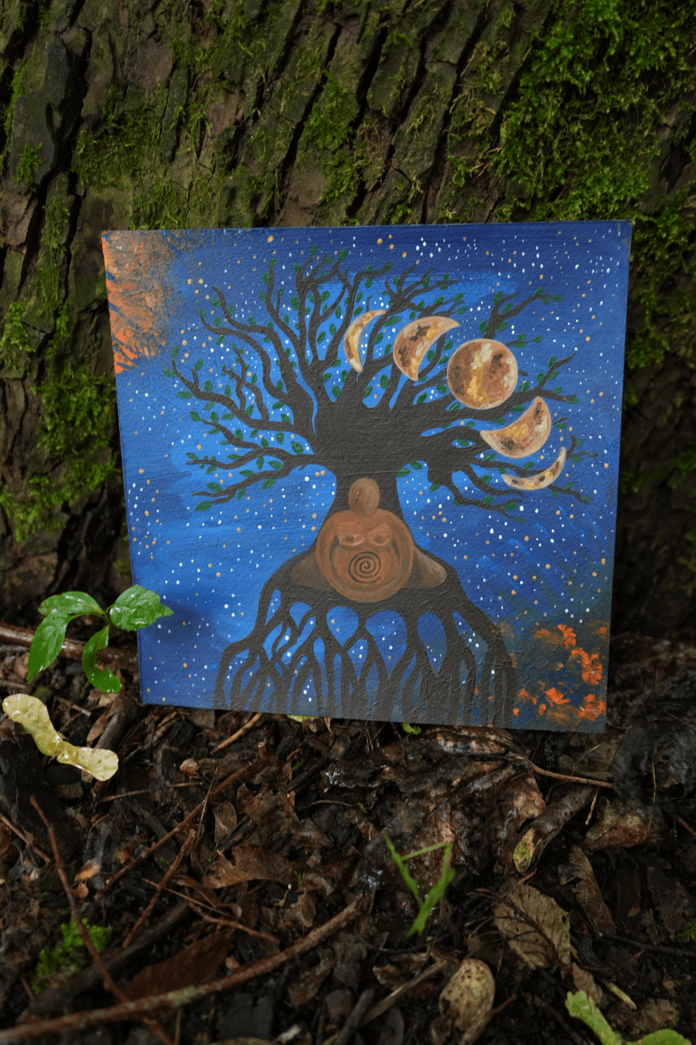 Devine Feminine - Original Painting - Artmeanspeace
