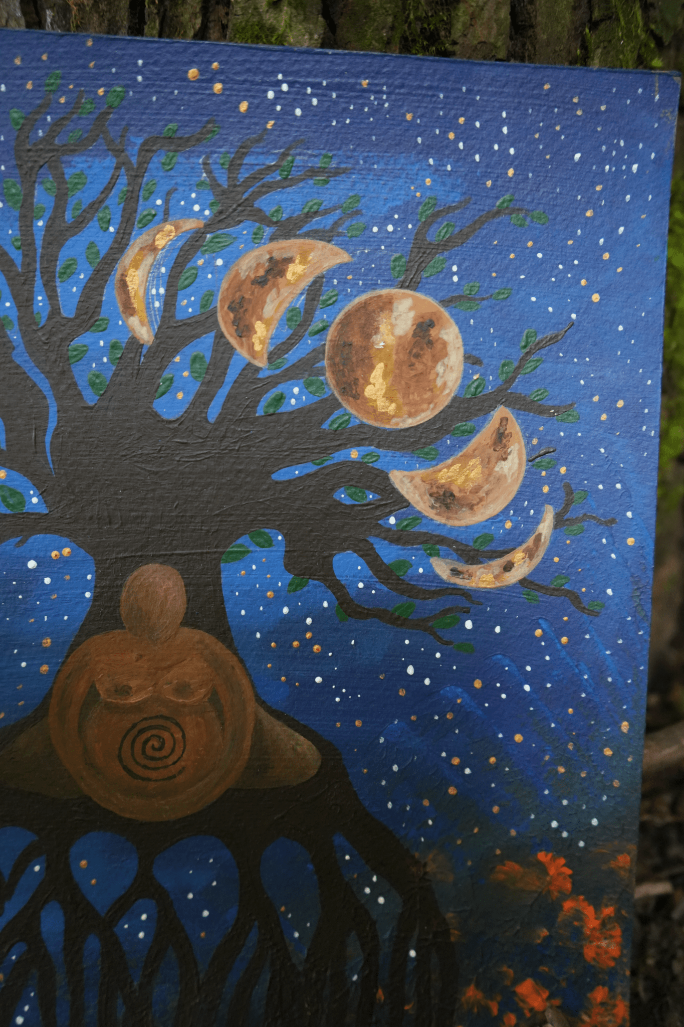 Devine Feminine - Original Painting - Artmeanspeace