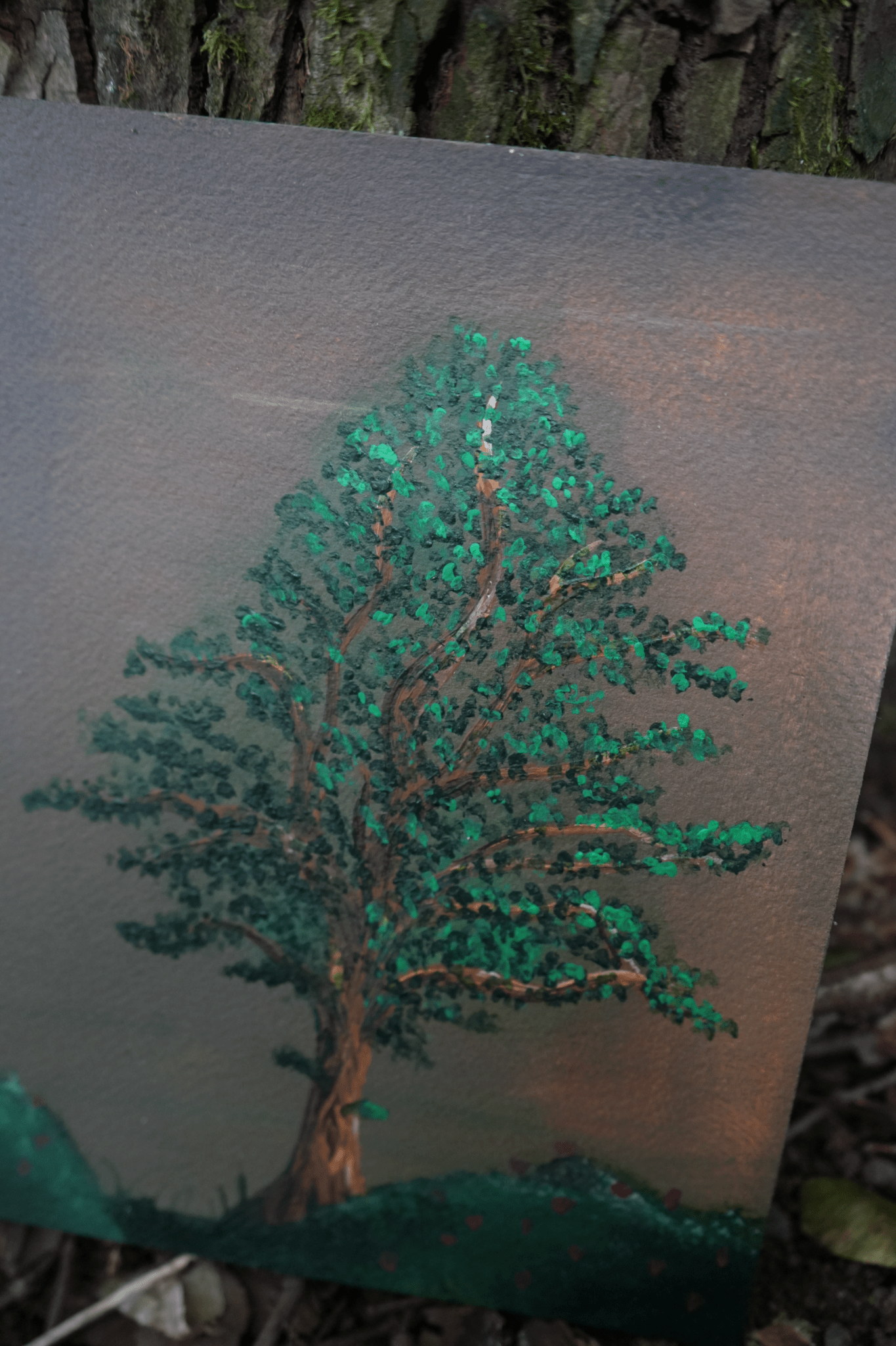 Linden - Original Painting - Artmeanspeace