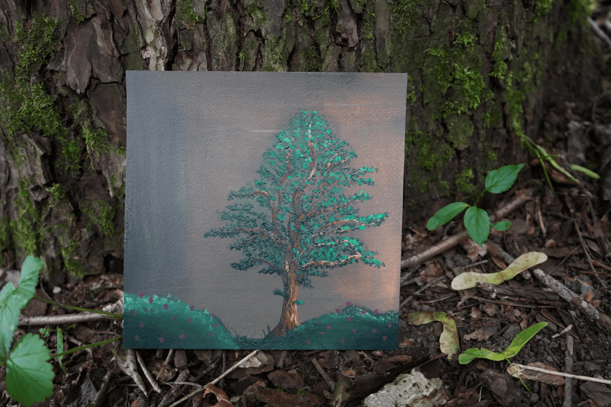 Linden - Original Painting - Artmeanspeace