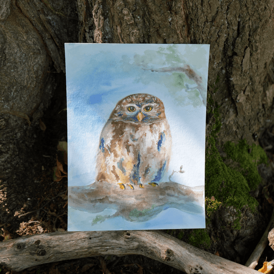 Owl - Print - Artmeanspeace