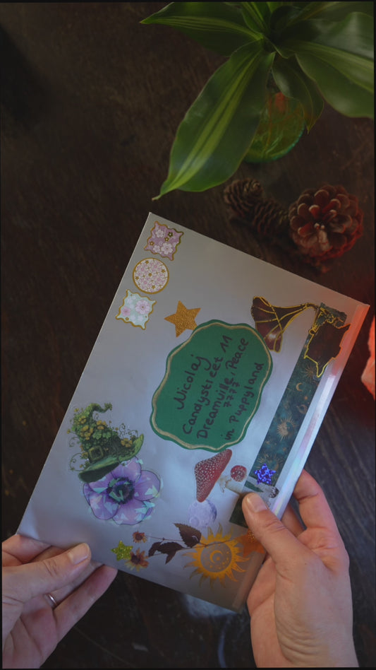 The Wild Owl - build your magical art letter