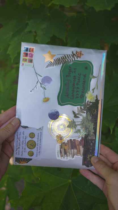 The Wild Owl - build your magical art letter