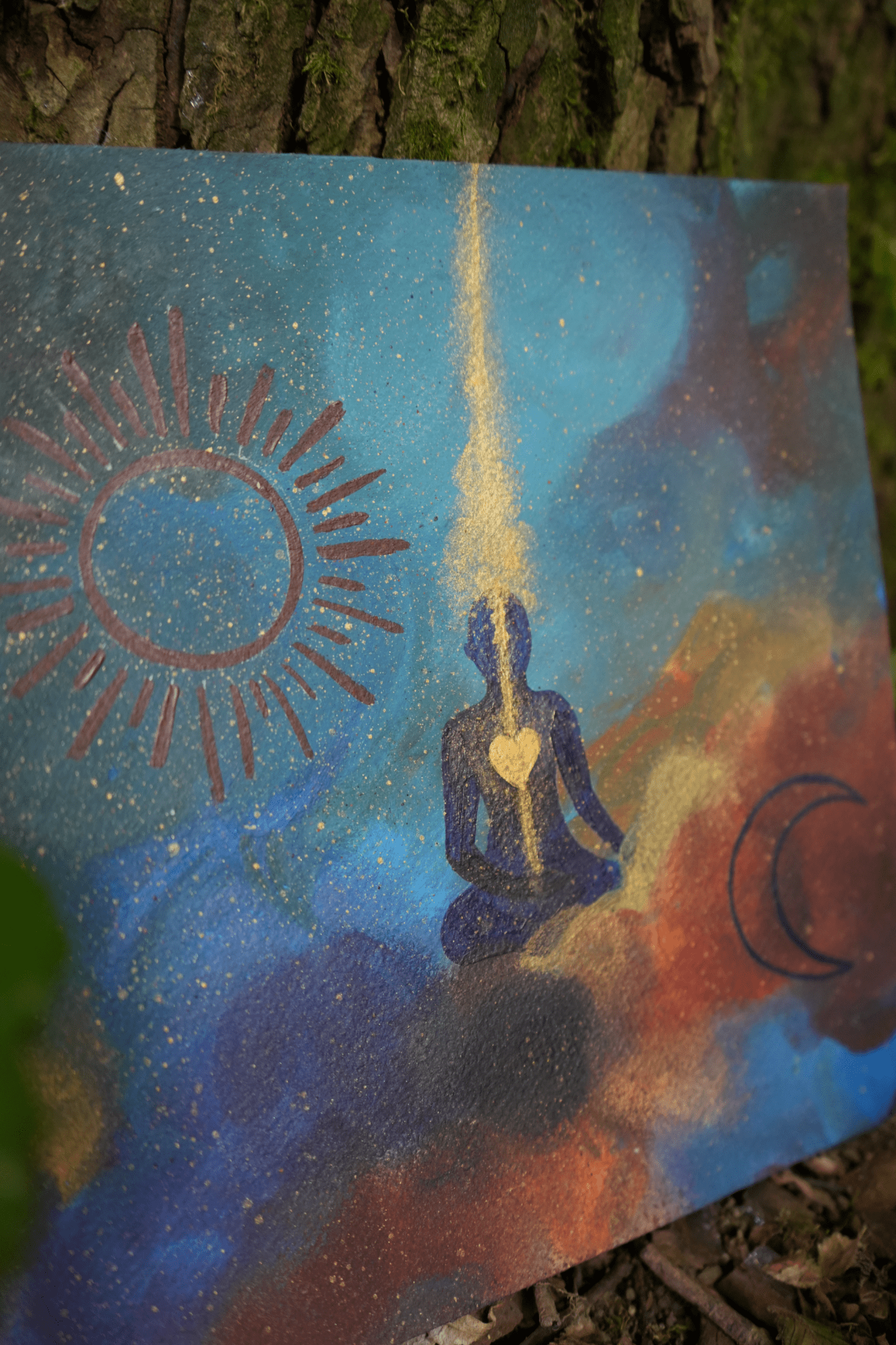 Spirit - Original Painting - Artmeanspeace