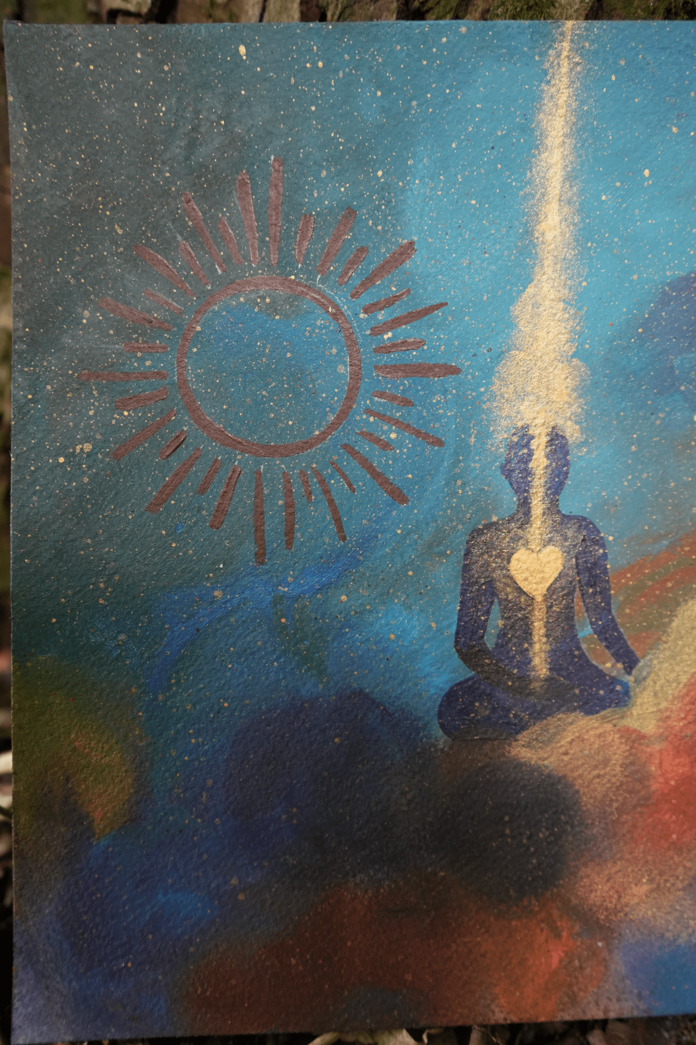Spirit - Original Painting - Artmeanspeace