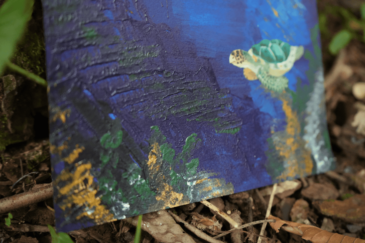 Water - Original Painting - Artmeanspeace