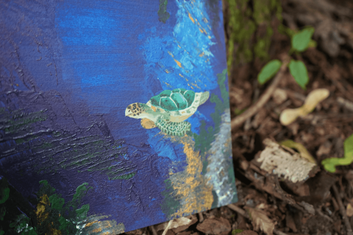 Water - Original Painting - Artmeanspeace