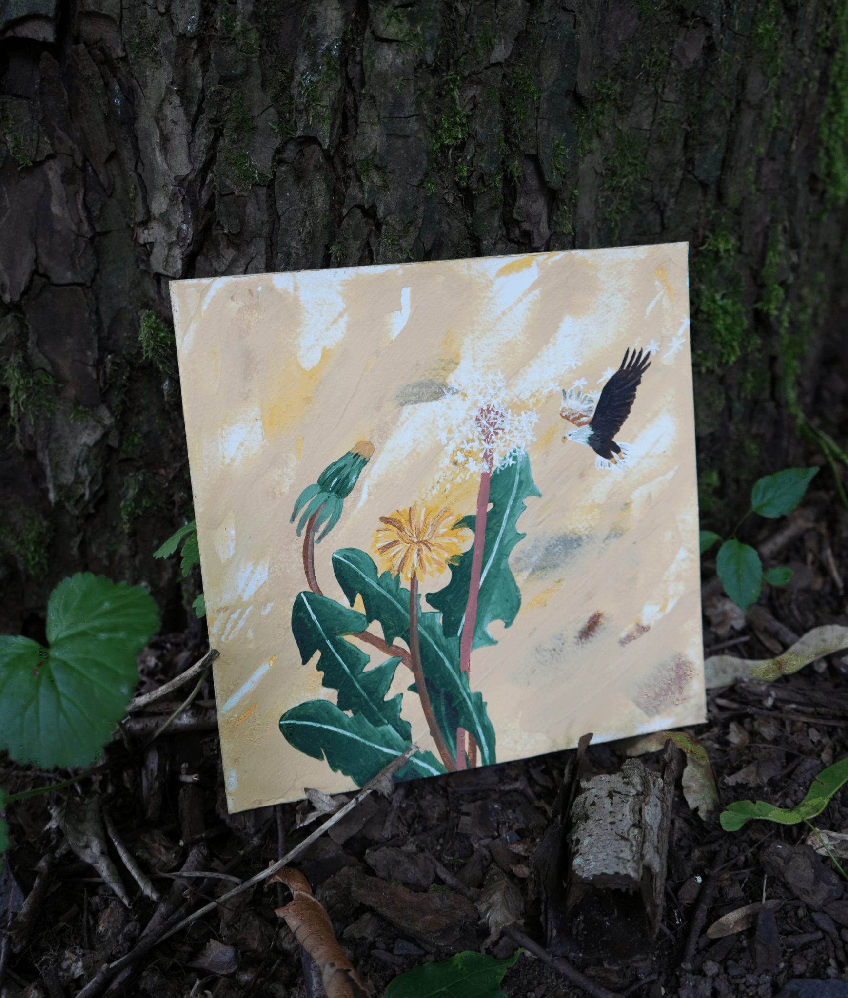 Wind - Original Painting - Artmeanspeace