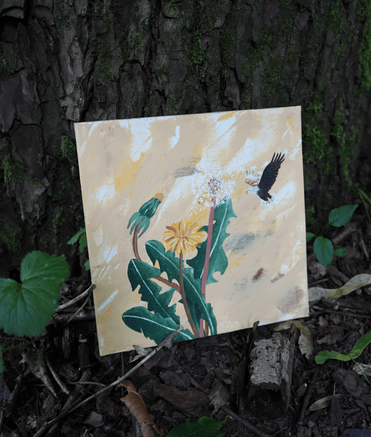 Wind - Original Painting - Artmeanspeace