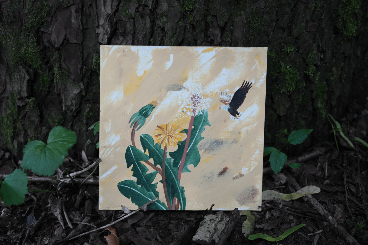 Wind - Original Painting - Artmeanspeace