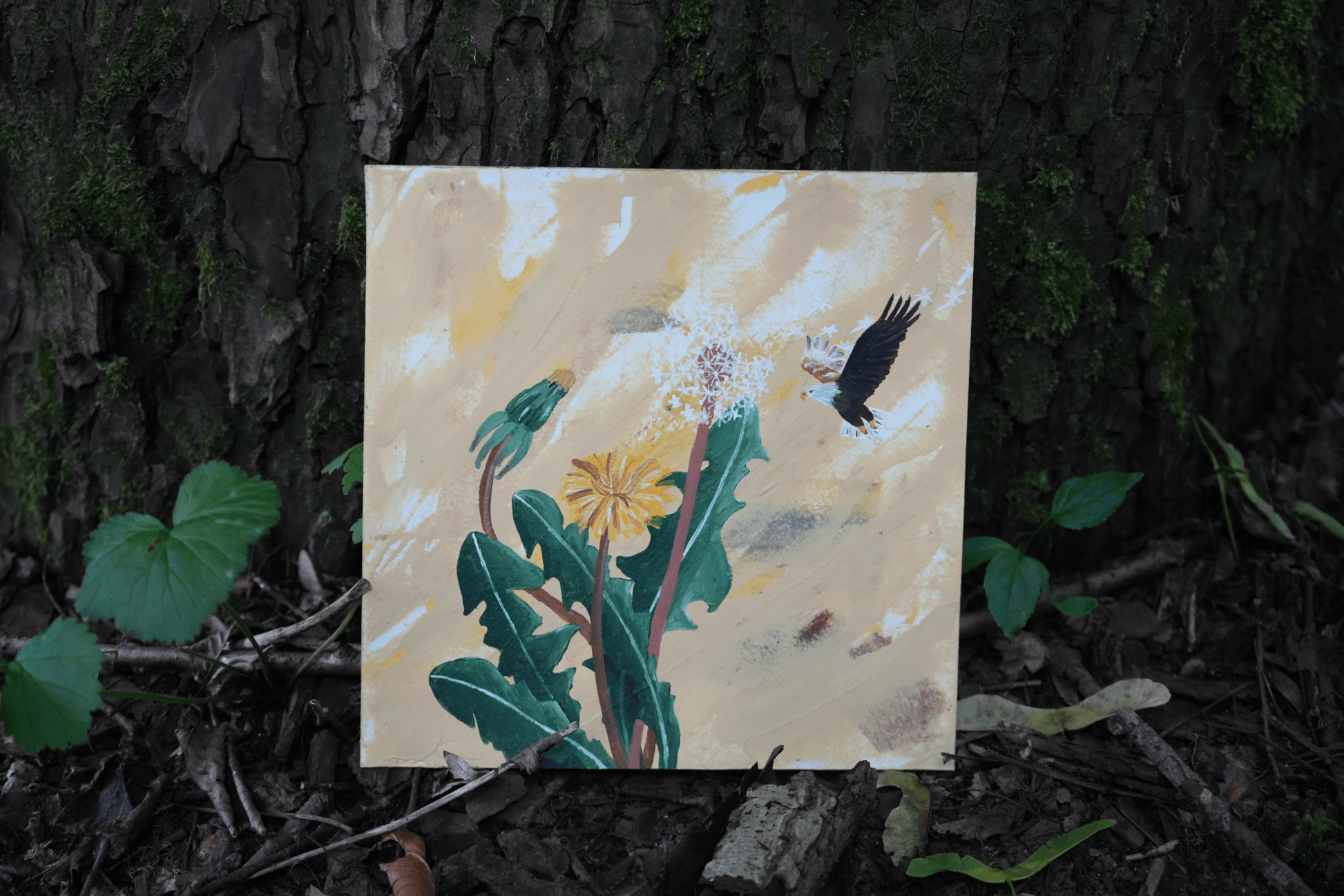 Wind - Original Painting - Artmeanspeace