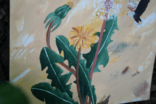 Wind - Original Painting - Artmeanspeace