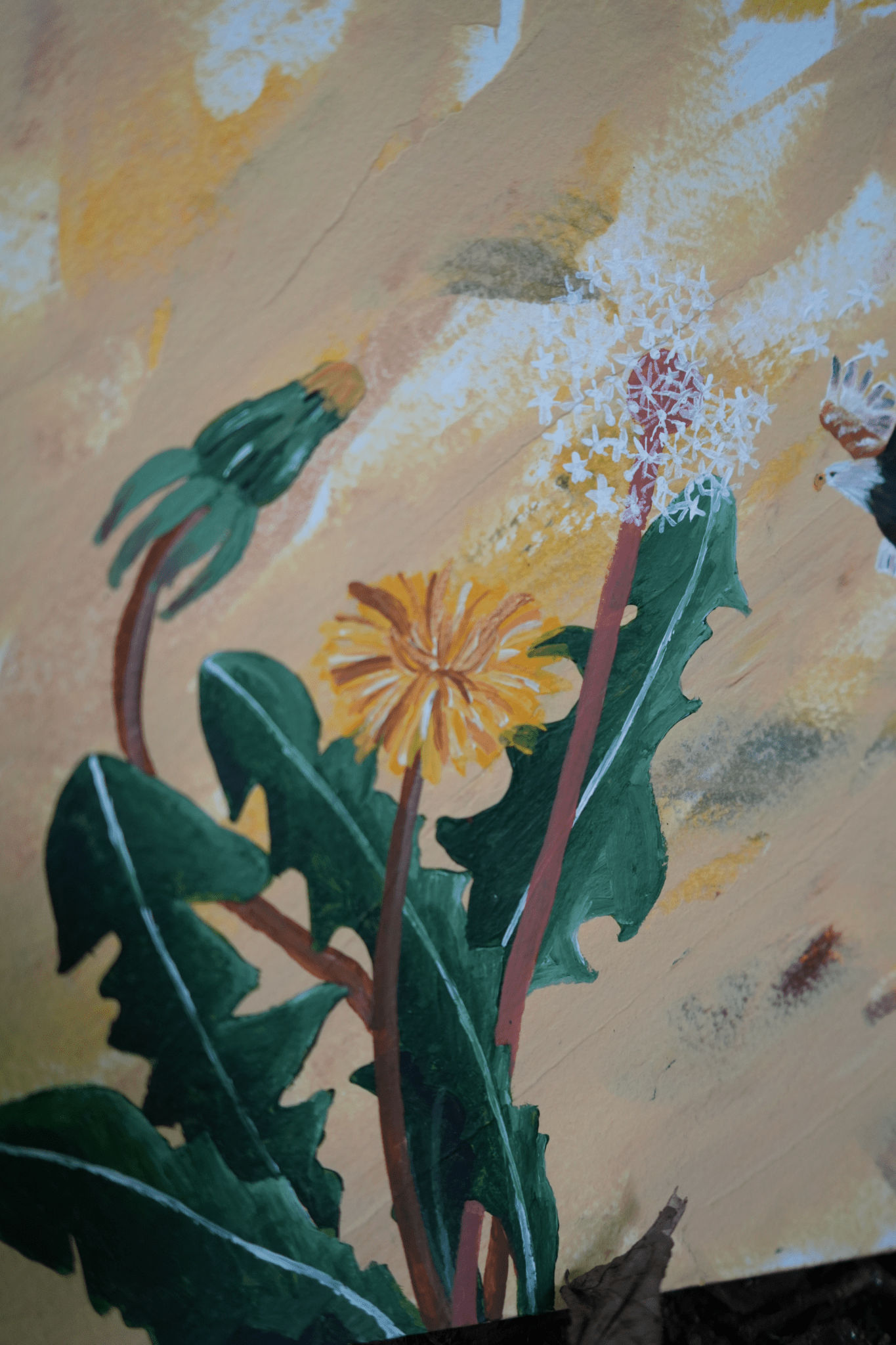 Wind - Original Painting - Artmeanspeace